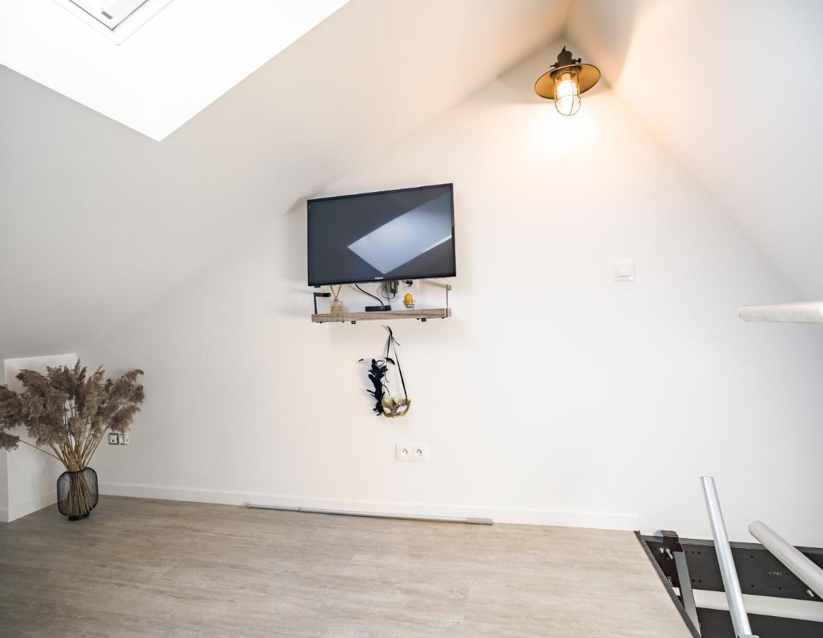 Loft Avec Jardin Et Parking Prive Appartement Troyes Buitenkant foto