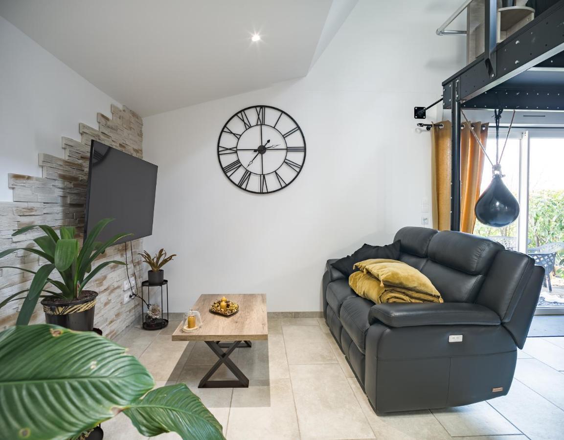 Loft Avec Jardin Et Parking Prive Appartement Troyes Buitenkant foto