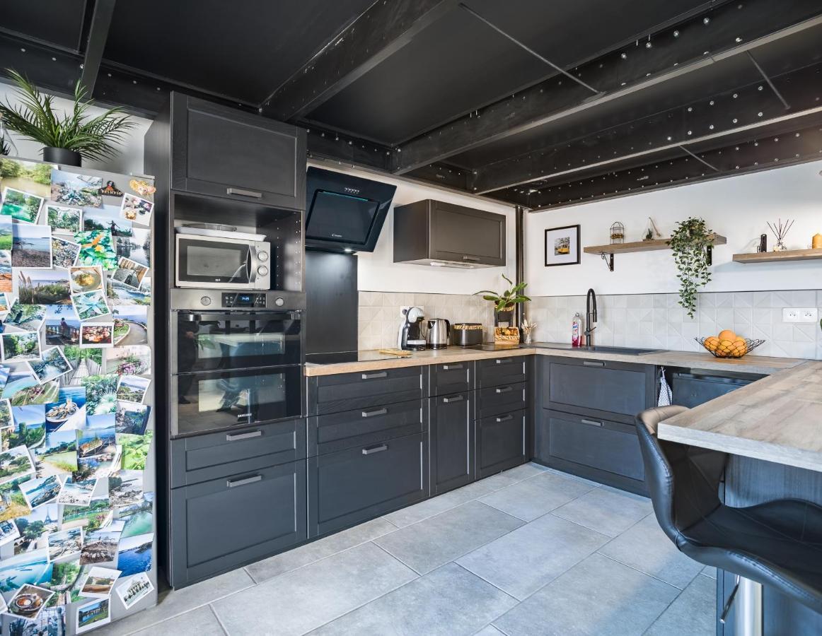 Loft Avec Jardin Et Parking Prive Appartement Troyes Buitenkant foto